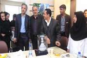 مراسم تودیع مدیر بیمارستان جامع زنان برگزار شد